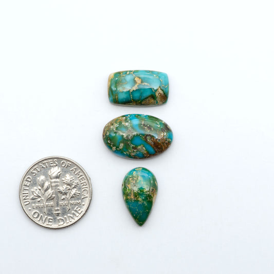 Sonoran Mountain Turquoise Cabochons