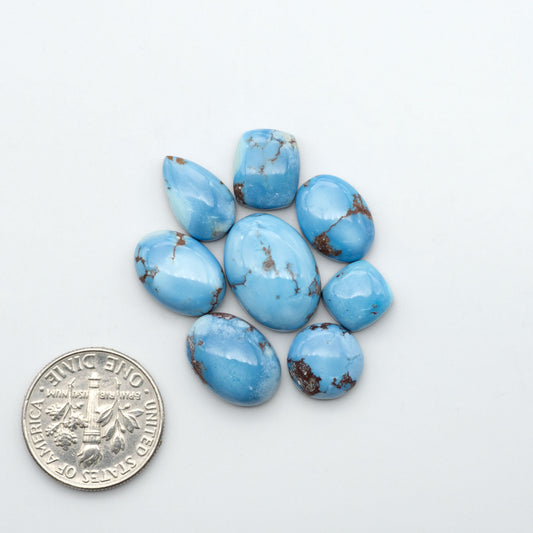 Golden Hills Turquoise Cabochons