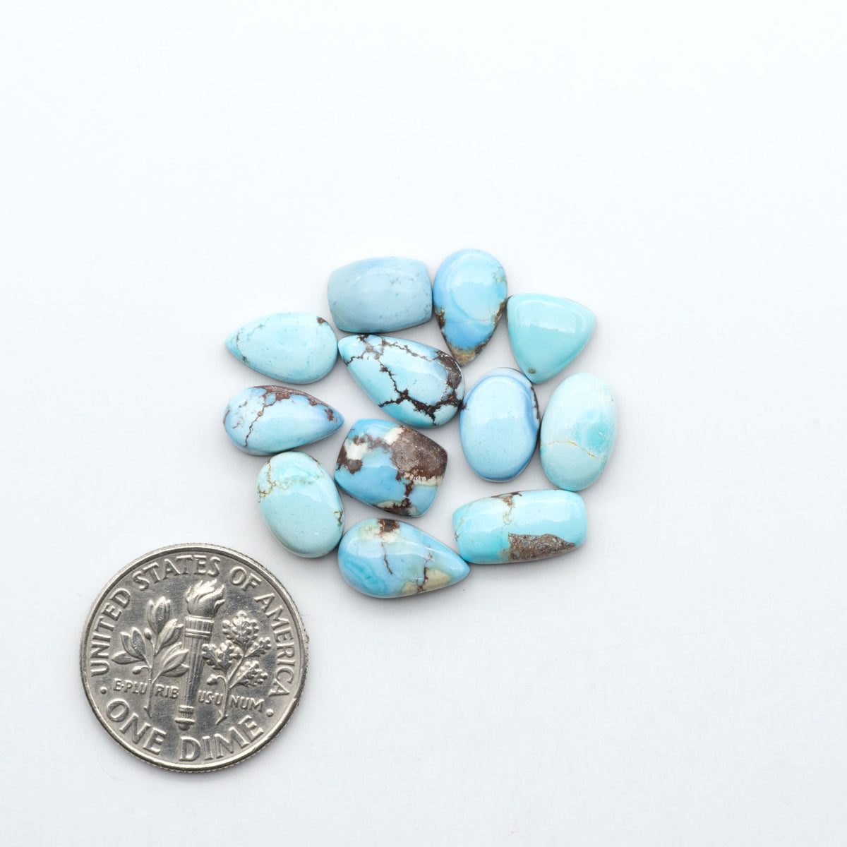 Golden Hills Turquoise Cabochons