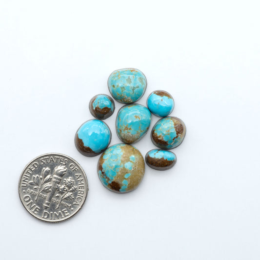 Number 8 Turquoise Cabochons