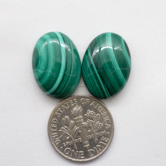 Malachite Stone Cabochons