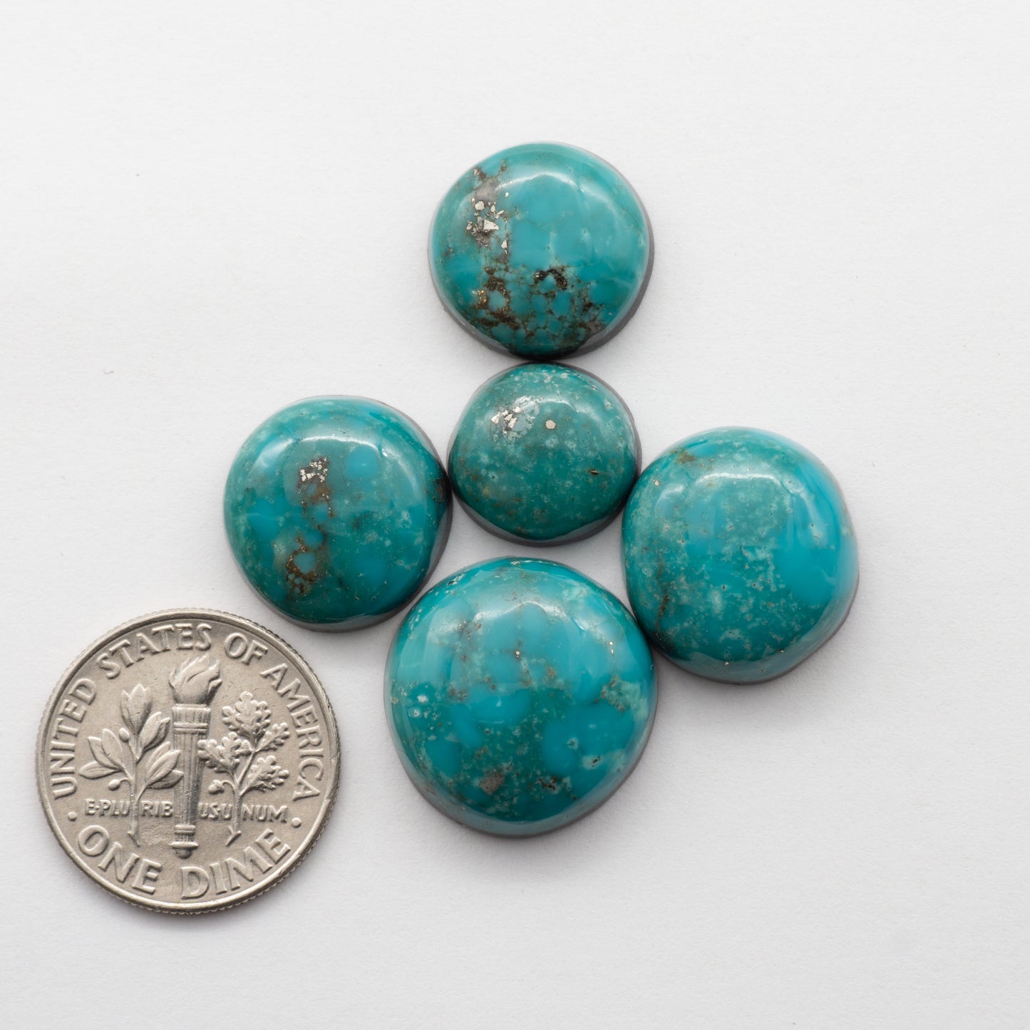Hubei Turquoise Cabochons