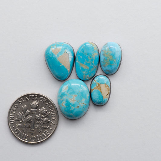 Kings Manassa Turquoise Cabochons