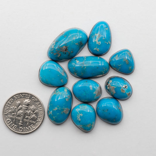 Alpine Blue Turquoise Cabochons