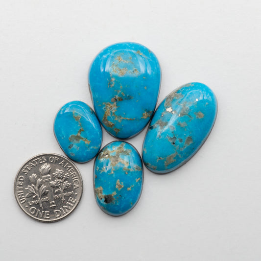 Alpine Blue Turquoise Cabochons