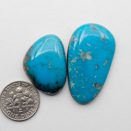 Alpine Blue Turquoise Cabochons