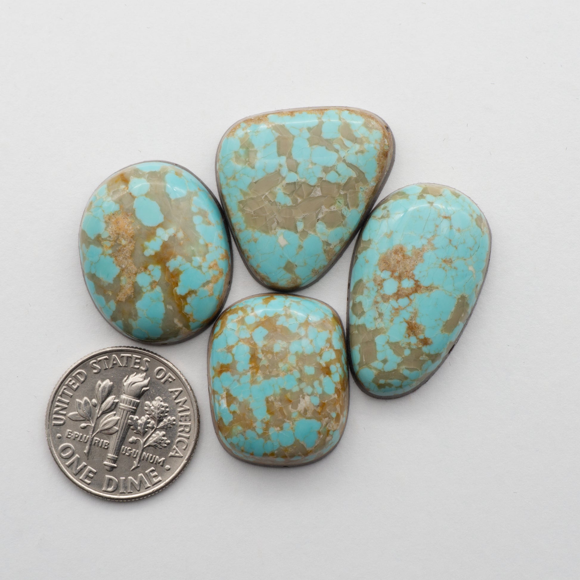 Number 8 Turquoise cabochons
