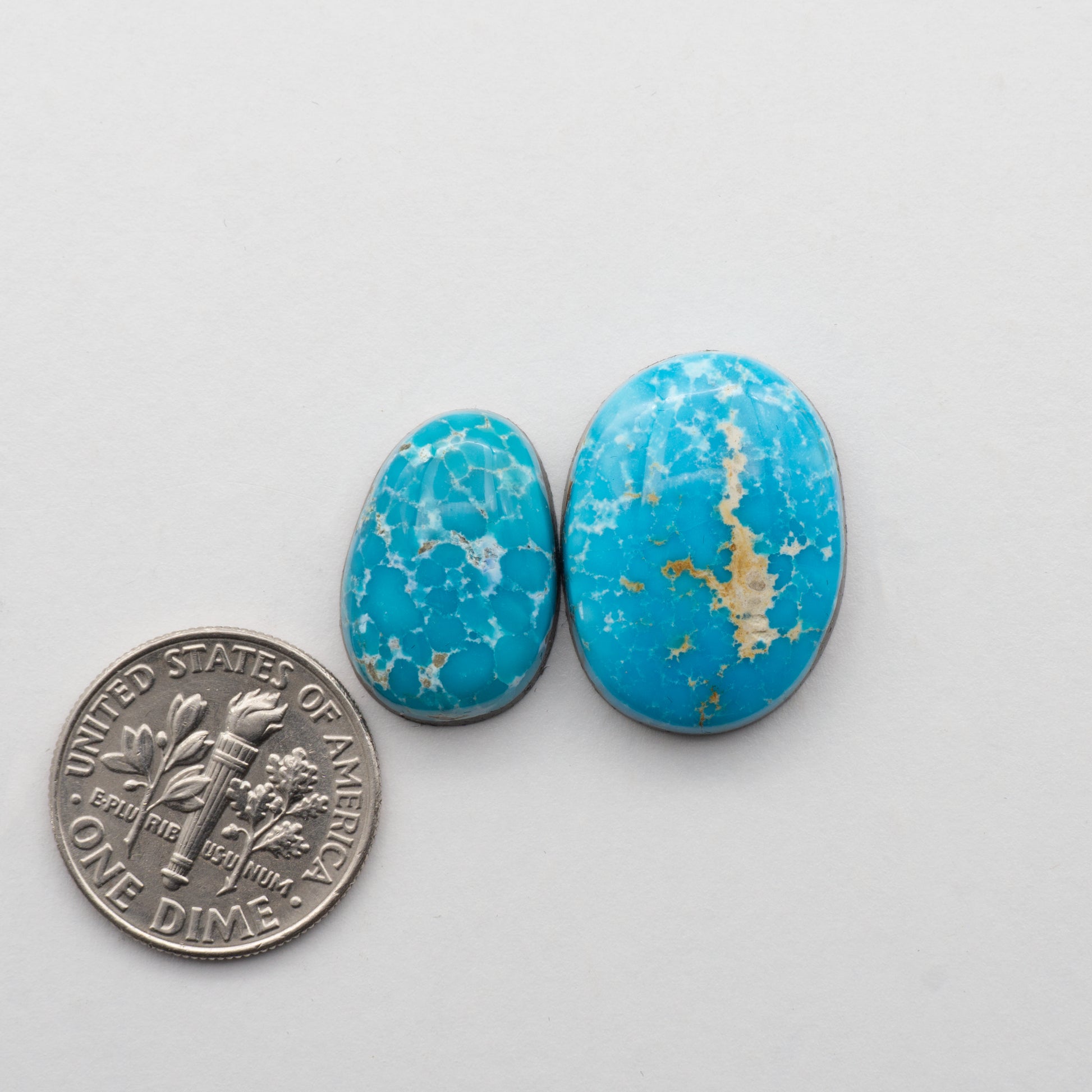 Emerald Valley Turquoise Cabochon Lot