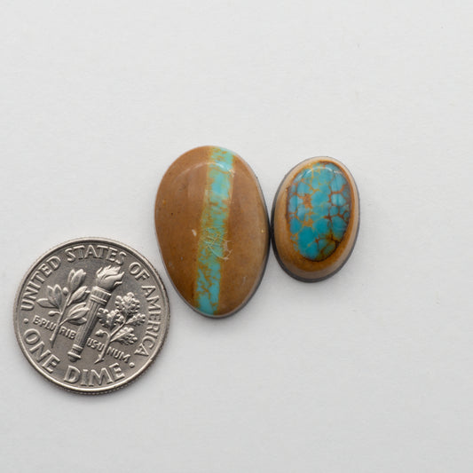 Kings Manassa Turquoise cabochon lot