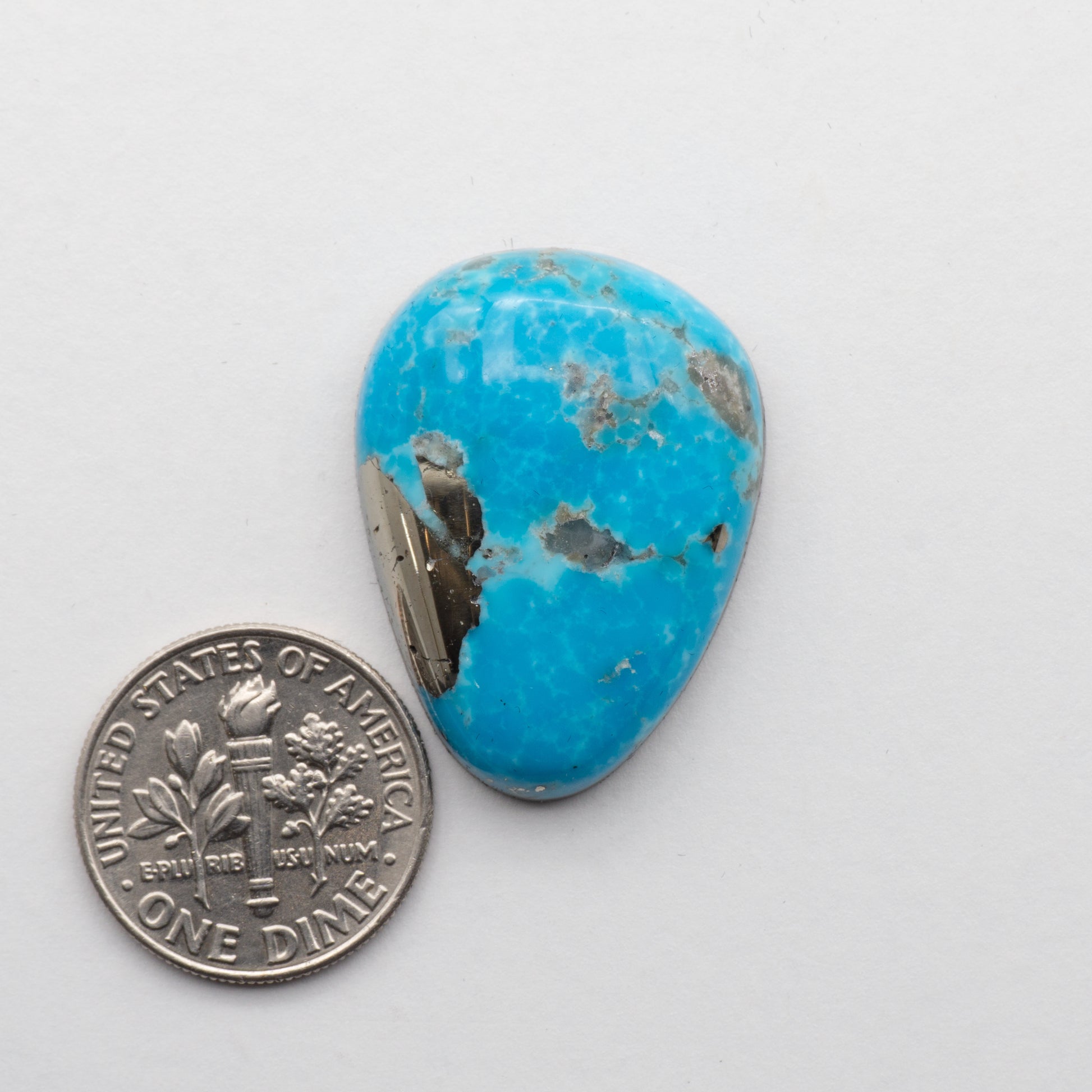 Alpine Blue Turquoise Cabochon