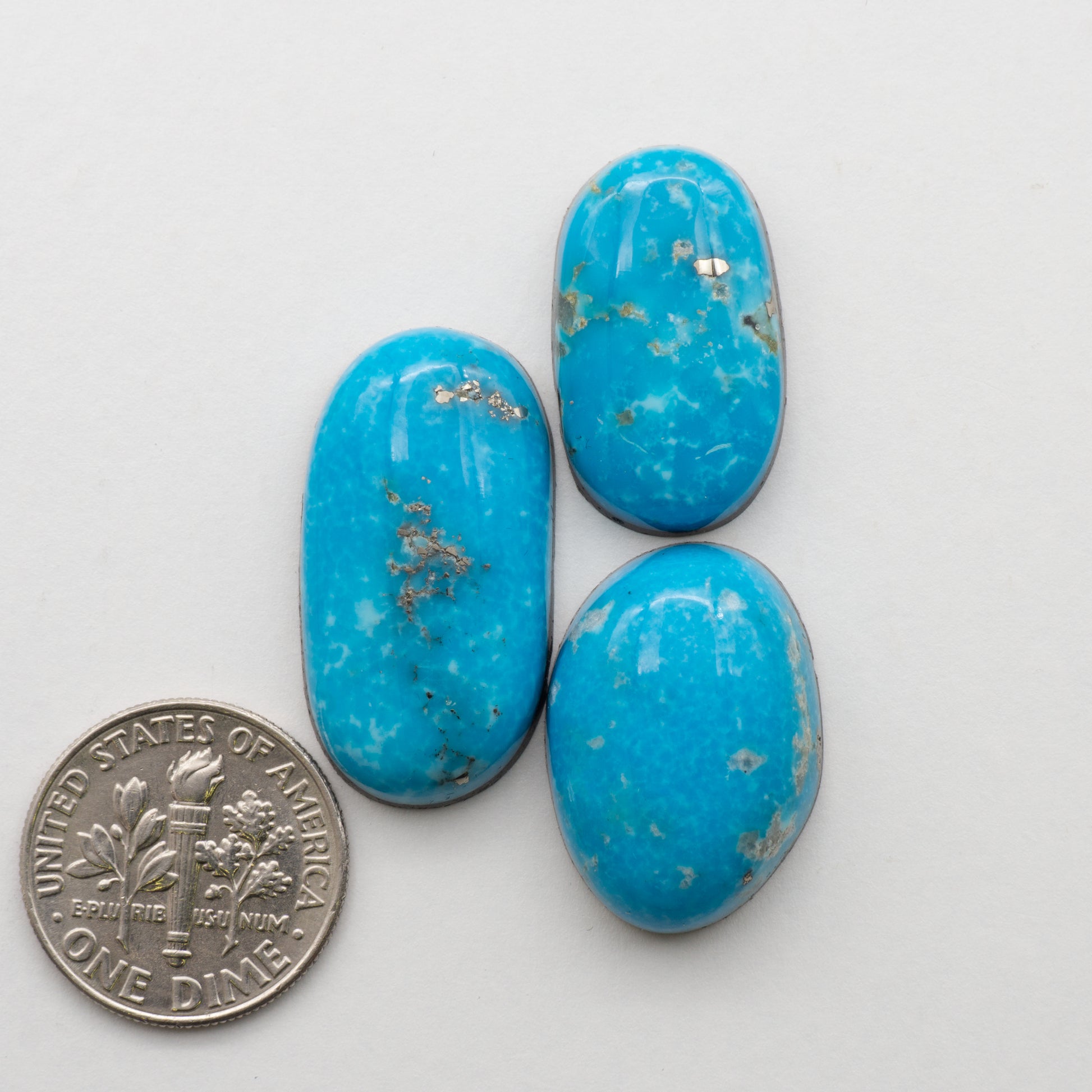 Alpine Blue Turquoise Cabochons