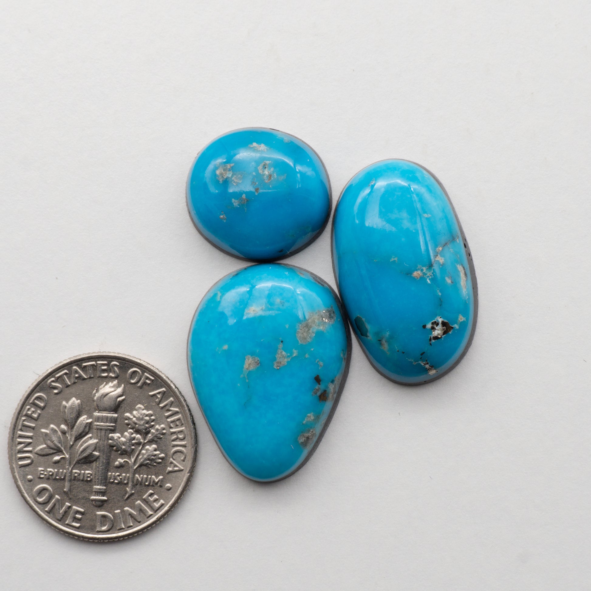 Alpine Blue Turquoise Cabochons
