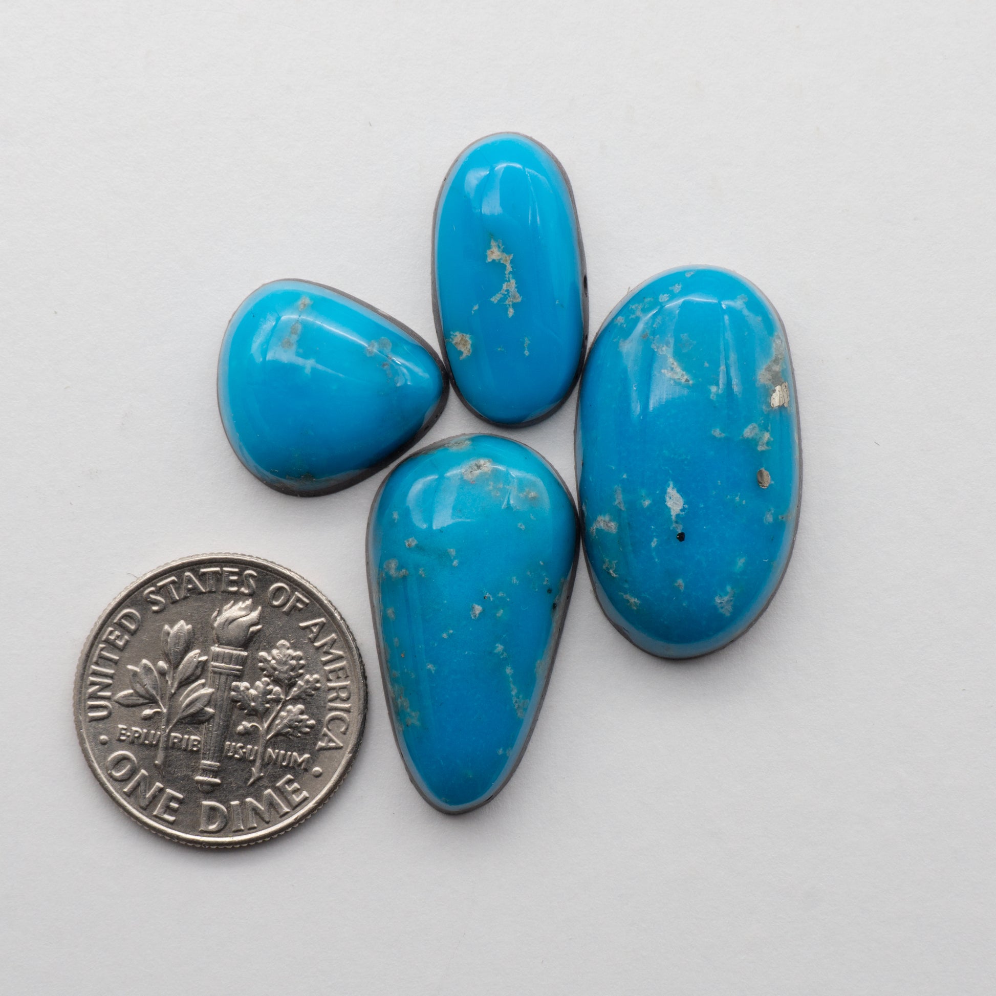 Alpine Blue Turquoise Cabochons