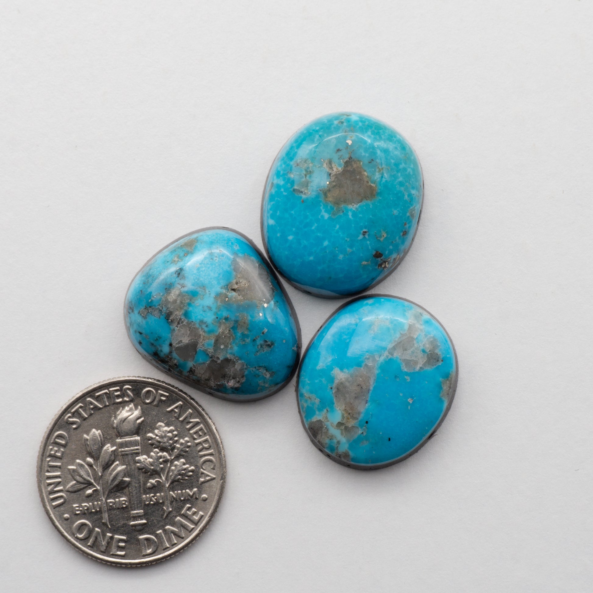Alpine Blue Turquoise Cabochons