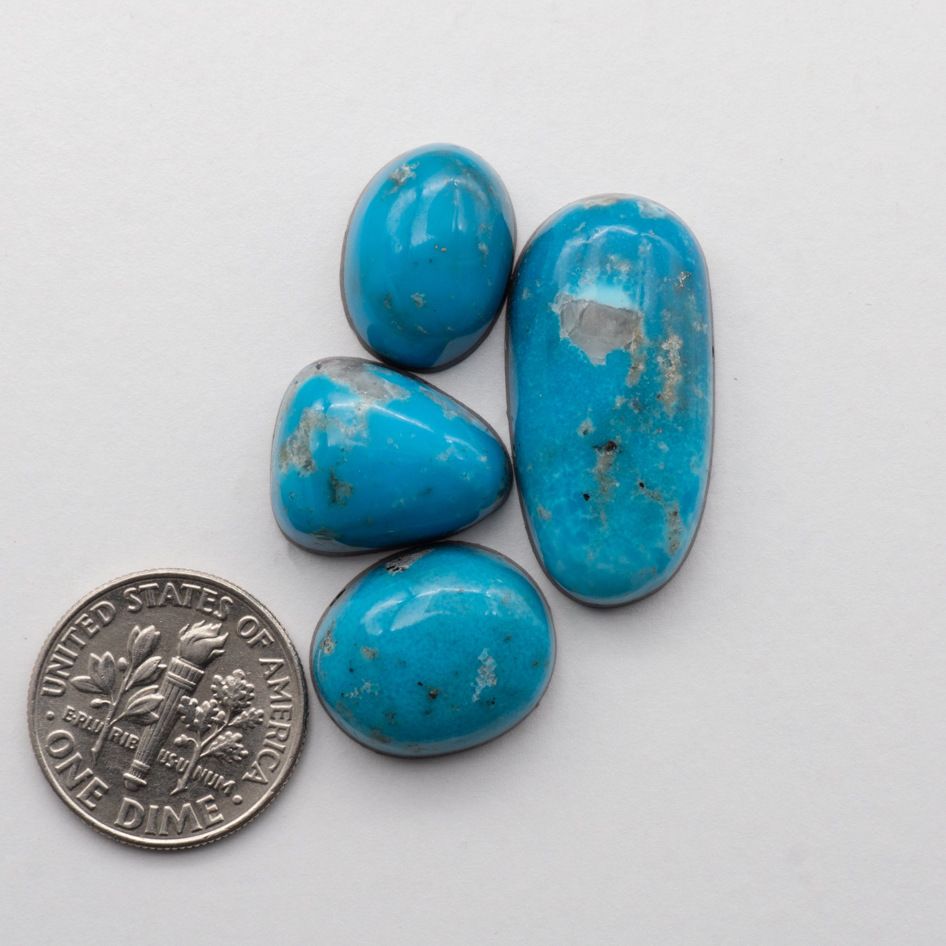 Alpine Blue Turquoise Cabochons