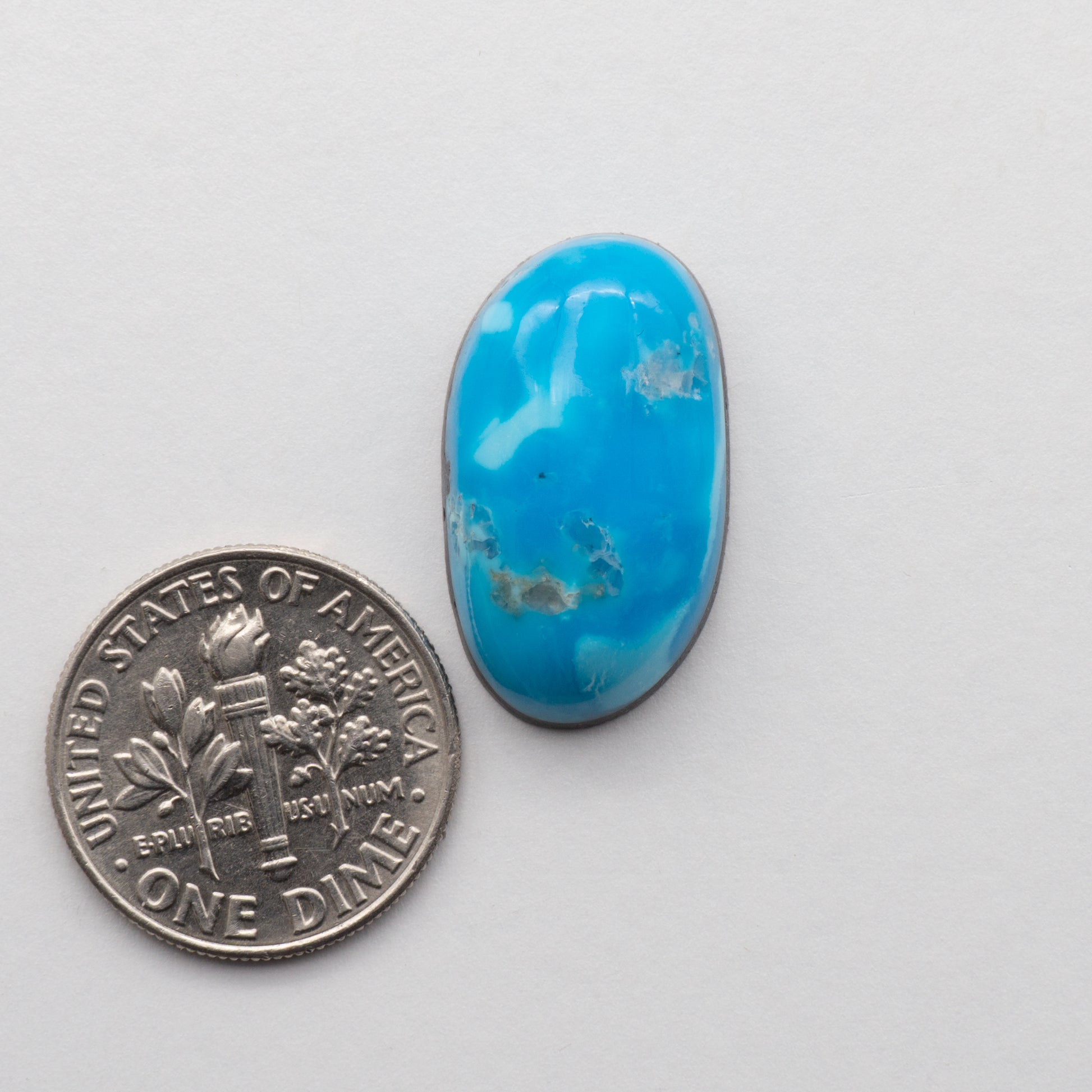 Alpine Blue Turquoise Cabochon