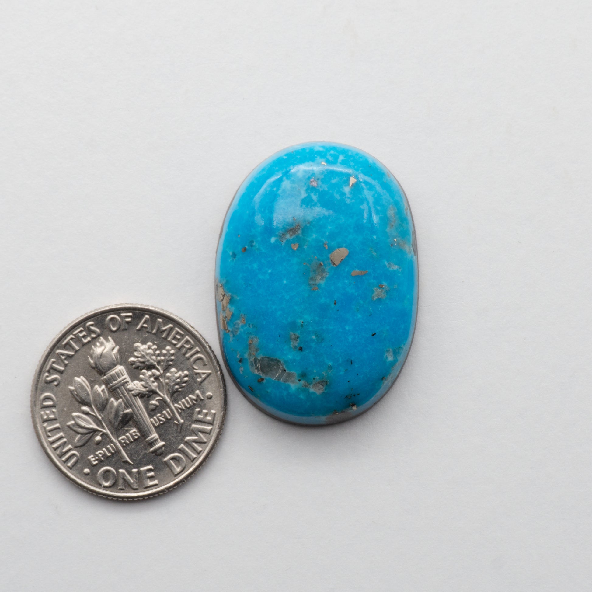 Alpine Blue Turquoise Cabochon