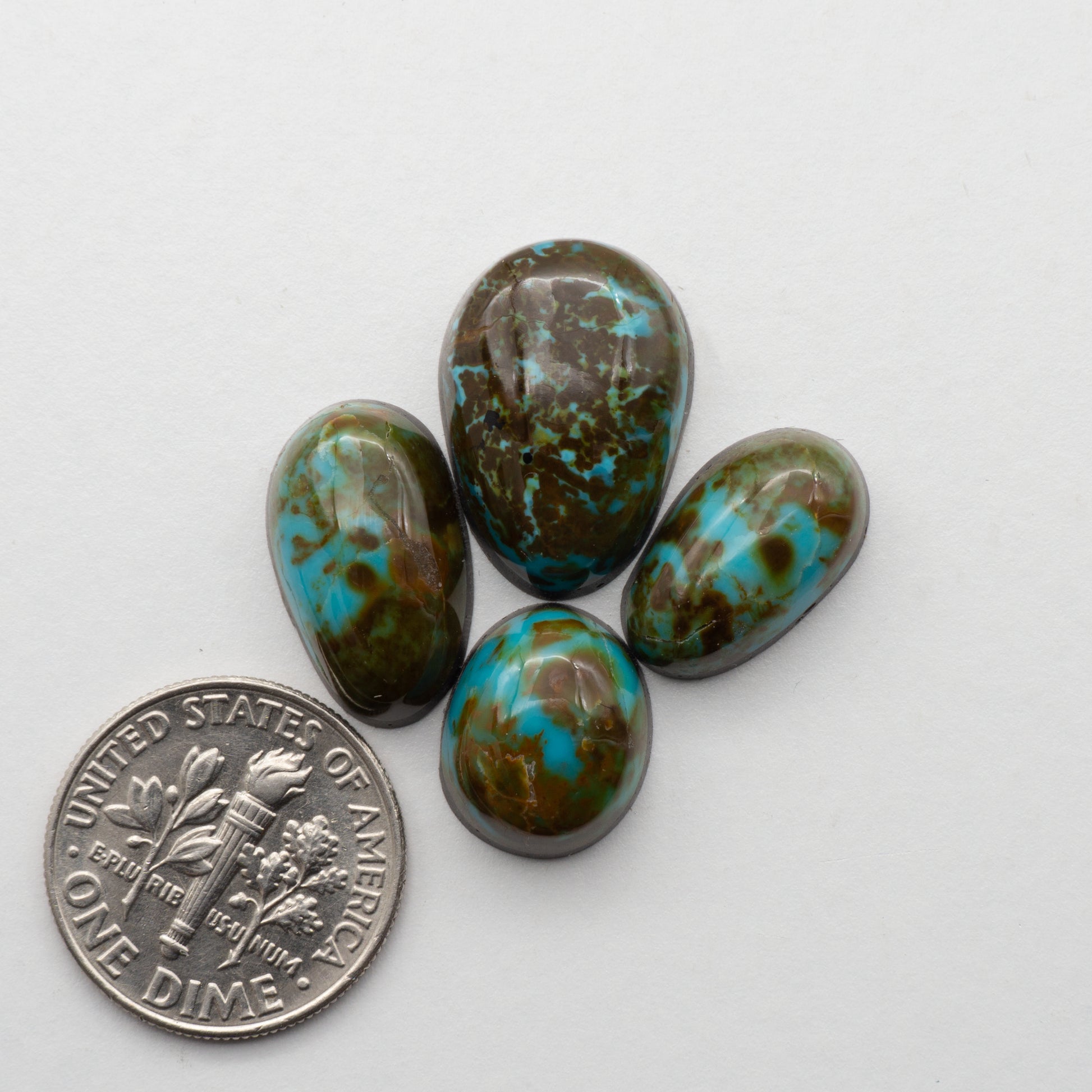 Pilot Mountain Turquoise Cabochons