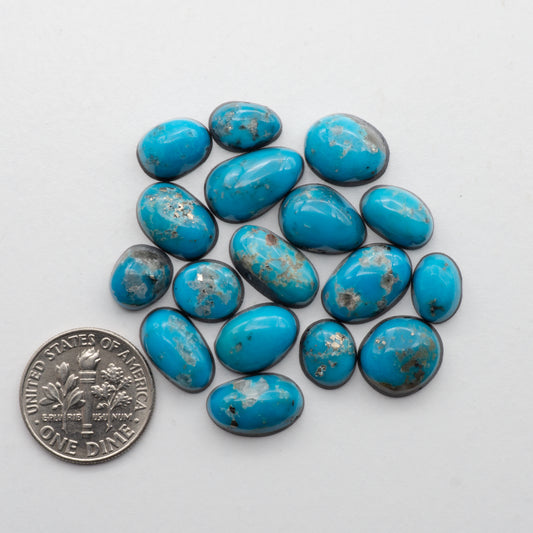 Alpine Blue Turquoise Cabochons