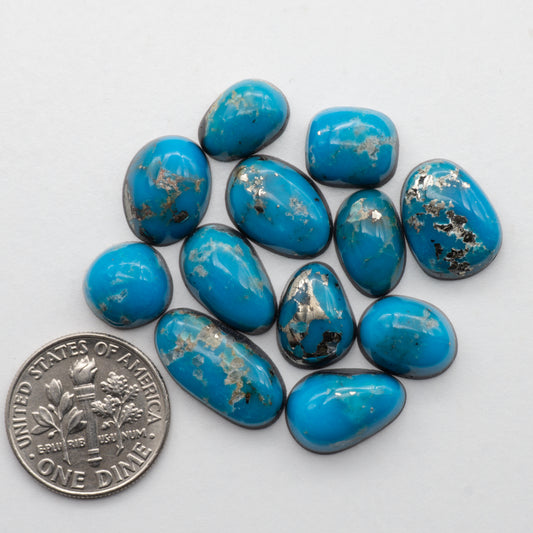 Alpine Blue Turquoise Cabochons