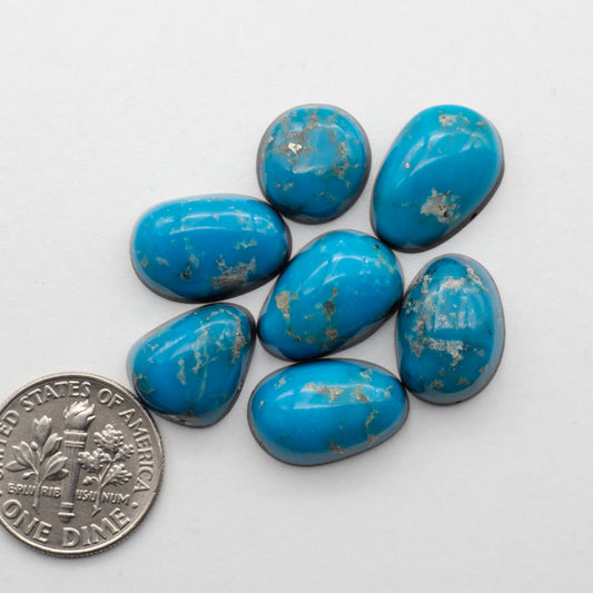 Alpine Blue Turquoise Cabochons