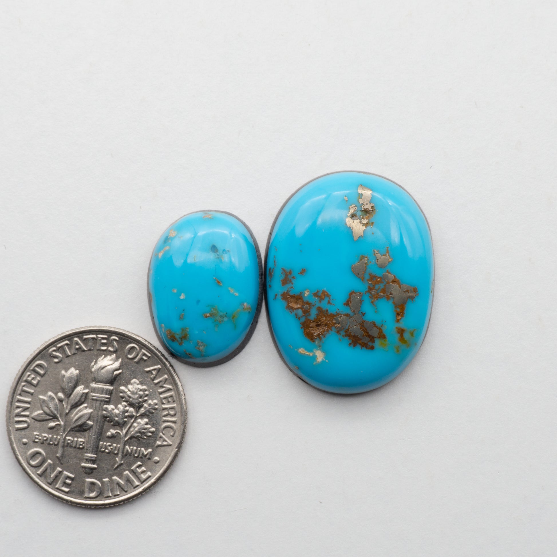 Alpine Blue Turquoise Cabochons