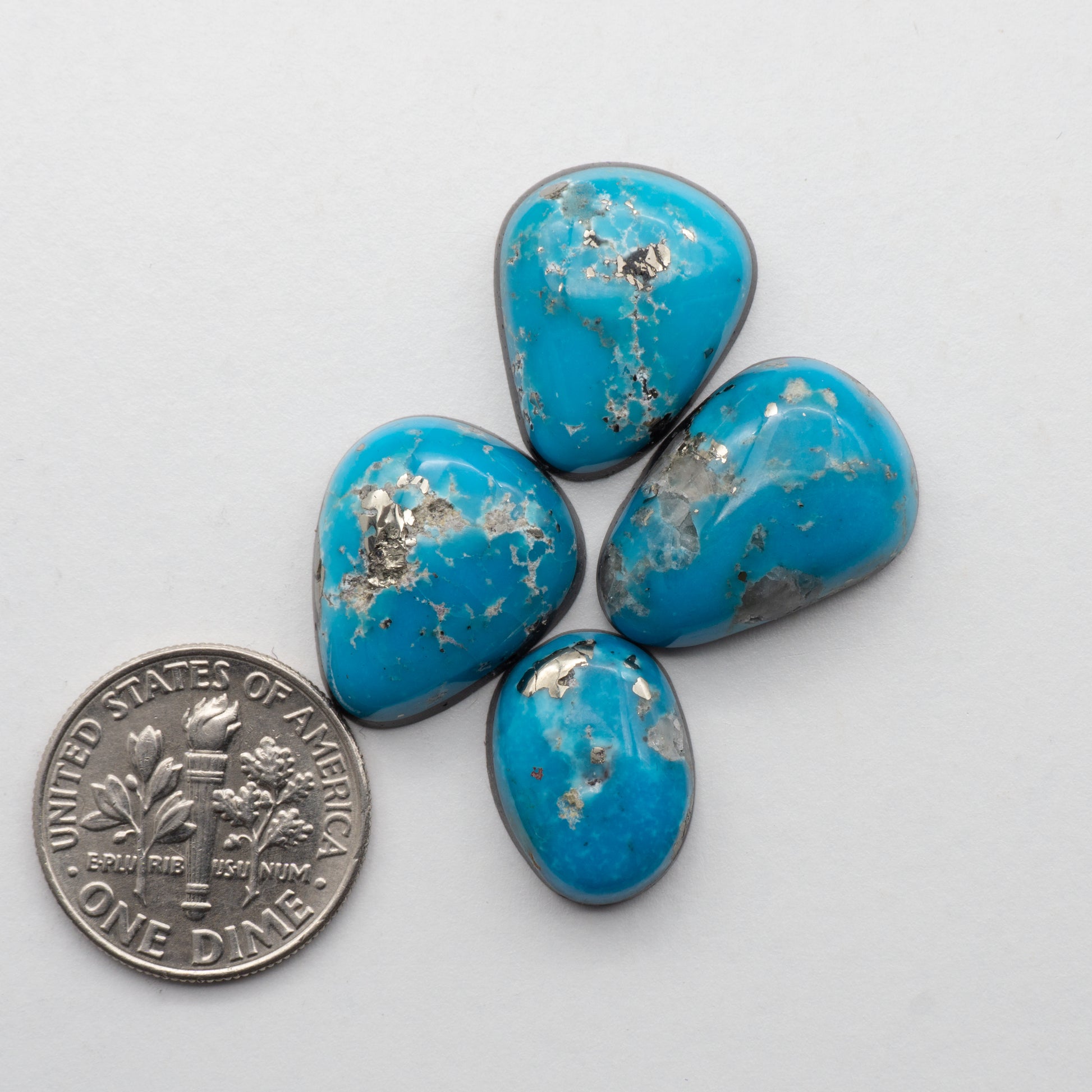 Alpine Blue Turquoise Cabochons