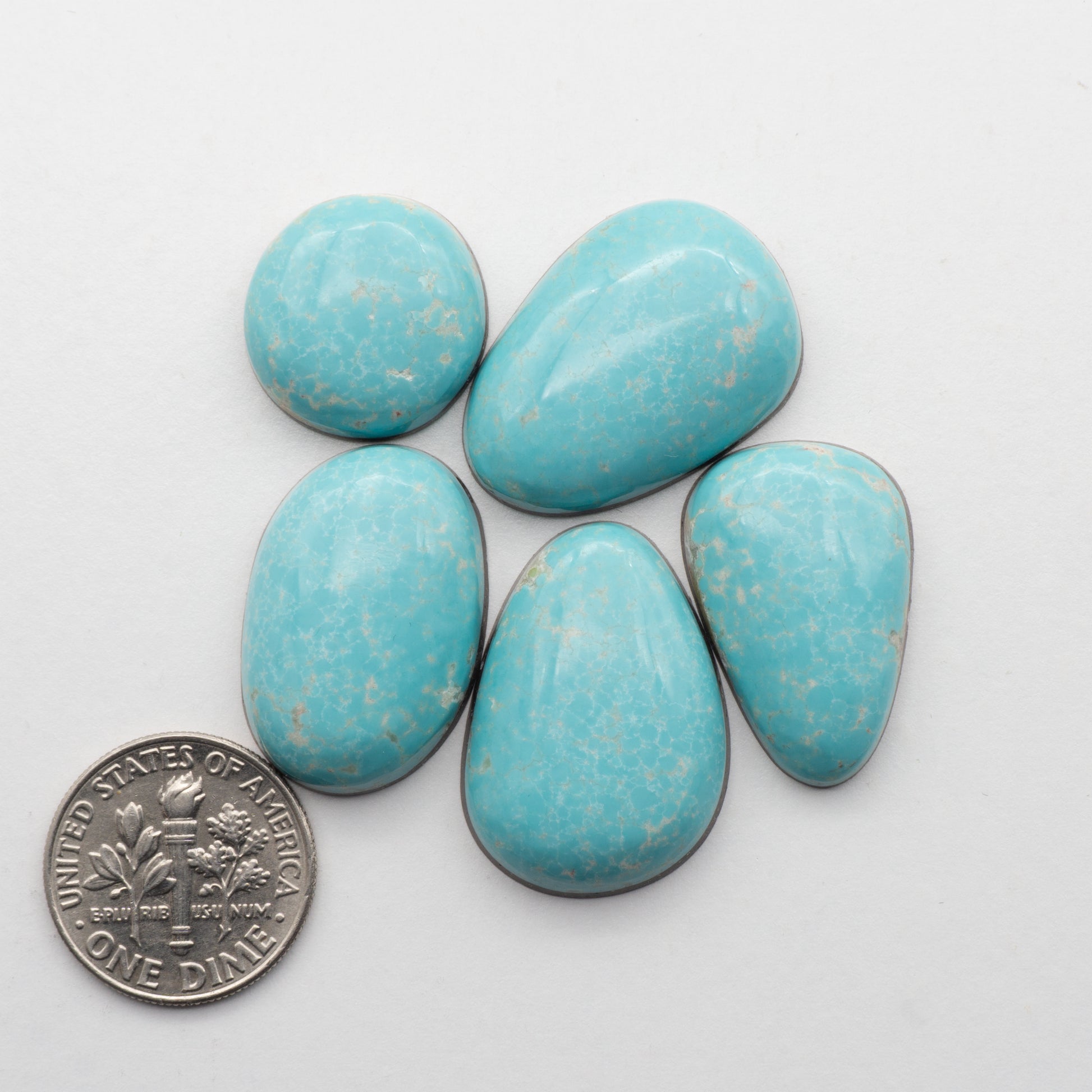 Number 8 Turquoise cabochon