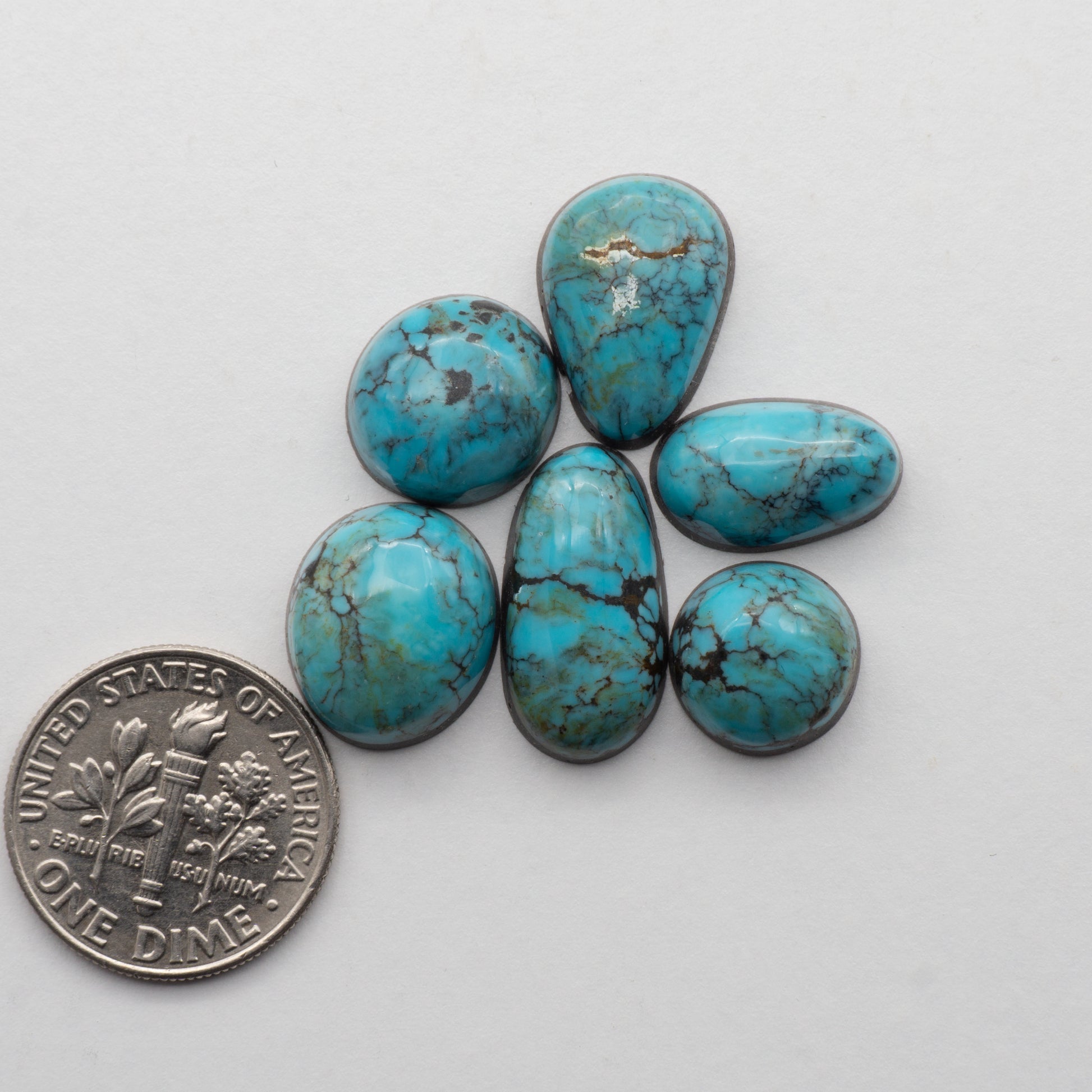 Blue Moon Turquoise Cabochons