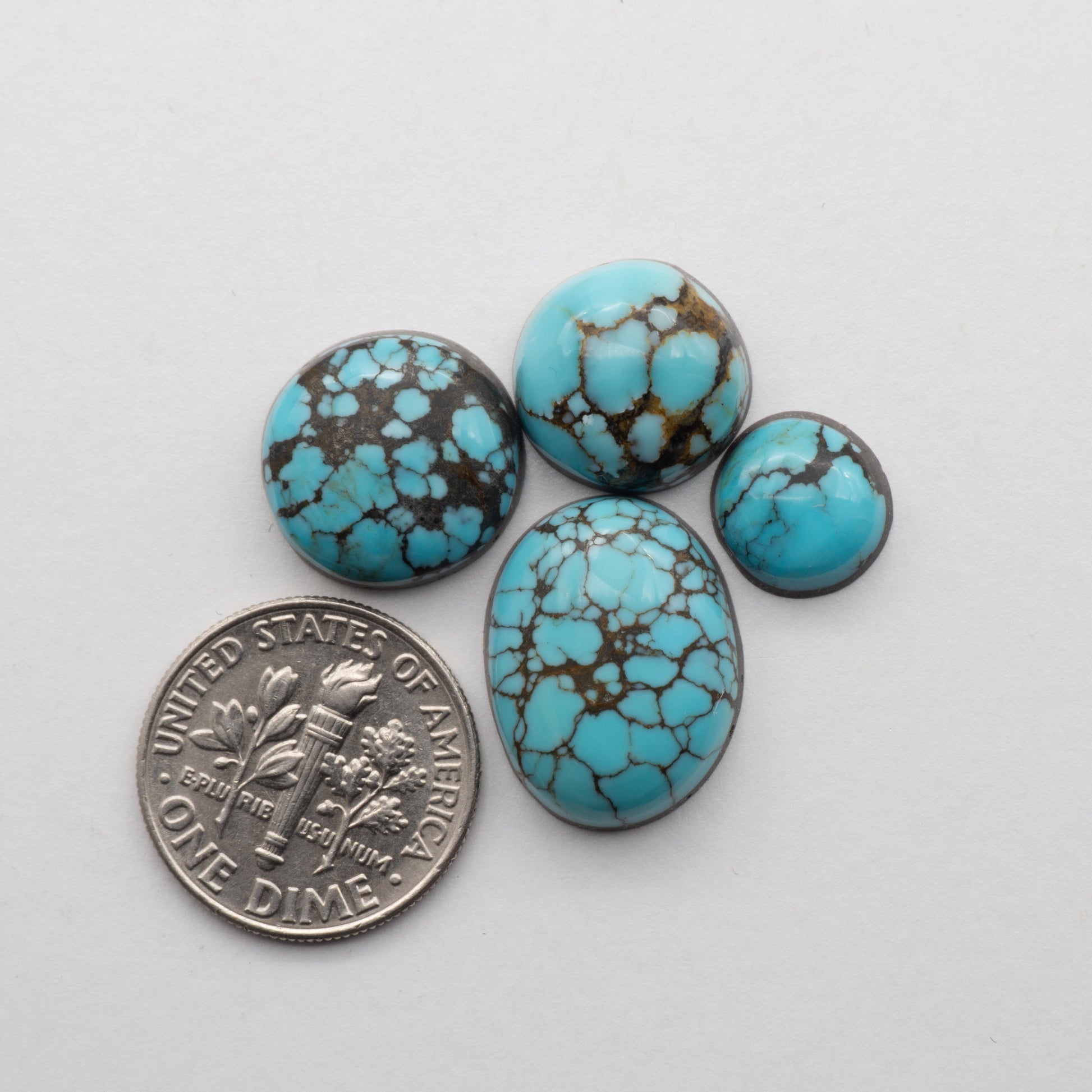 Blue Moon Turquoise Cabochons