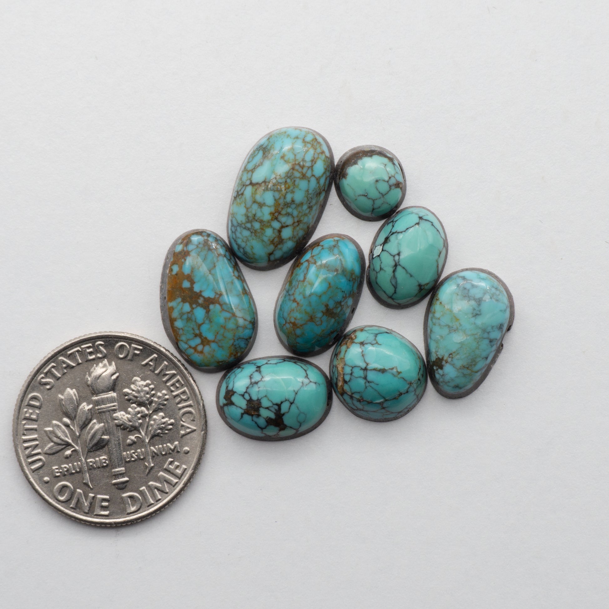 Blue Moon Turquoise Cabochons