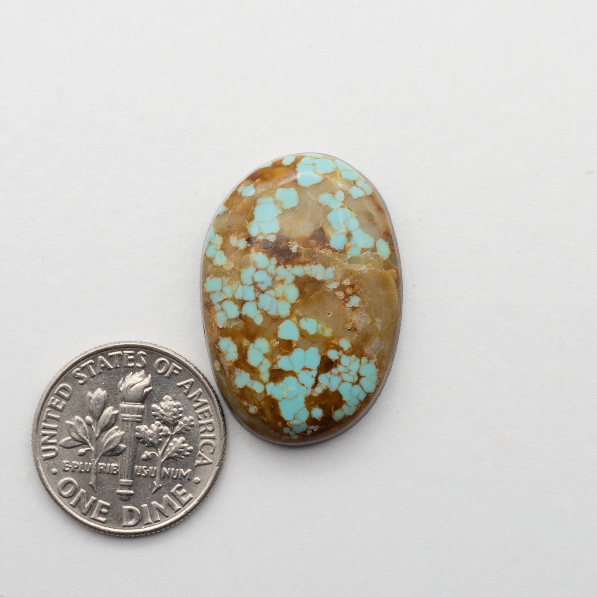 Number 8 Turquoise cabochon