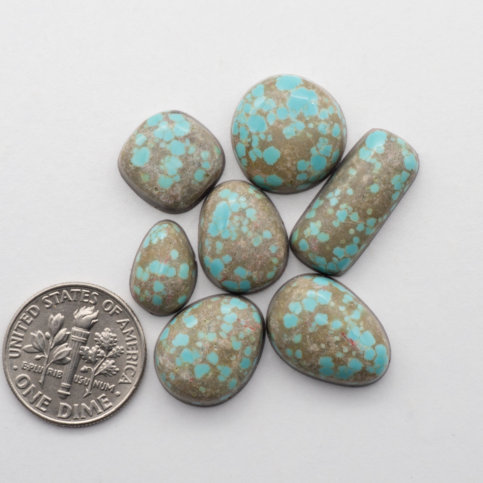 Number 8 Turquoise cabochon